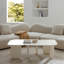 Ensemble de 2 tables basses modulaires modernes (seulement la table incluse)-788941291