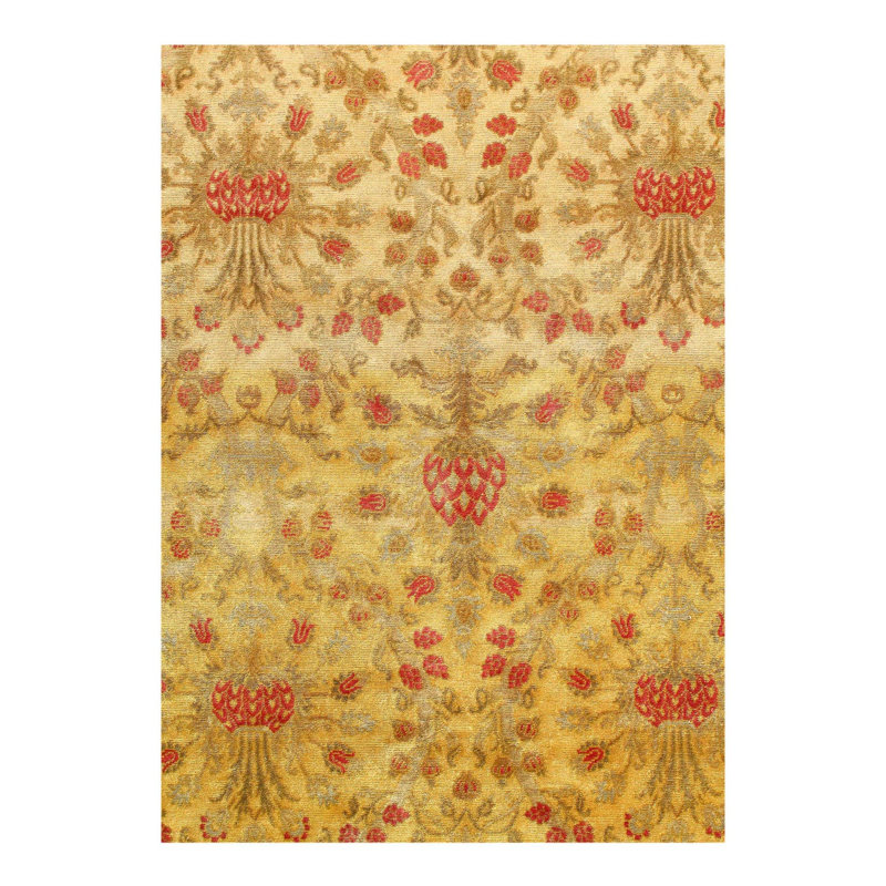 Oriental Area Rug in Beige