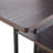 C-Shaped Side End Table With Wheels-642658689-581640981