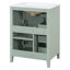 Meuble-lavabo de 24 po avec lavabo, 3 tiroirs et armoire-1111549475-1111549503
