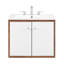 Meuble-lavabo mural 24 po