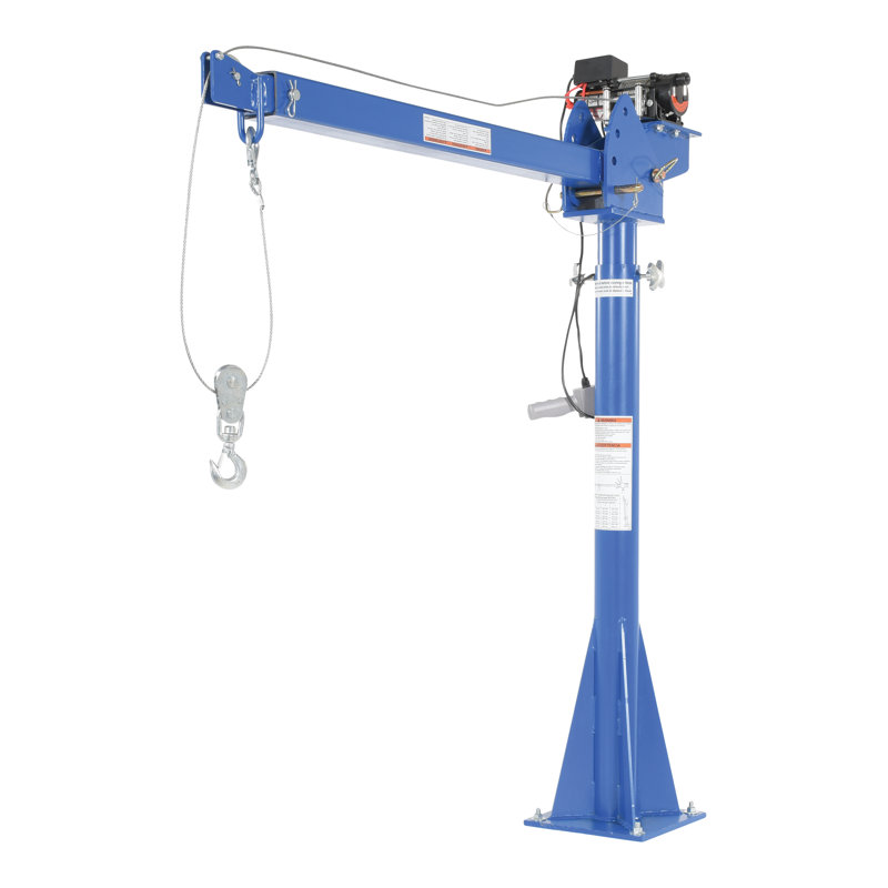 Grue de levage à courant alternatif, H 68,81 po x l 13,5 po x P 63,81 po