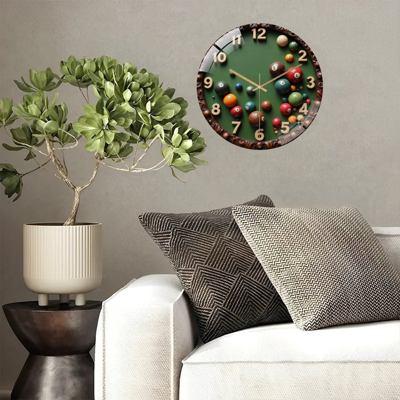 Horloge murale 12 po