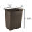 Sterilite Weave Plastic Home/Office Wastebasket Trash Can-62400373-62400372