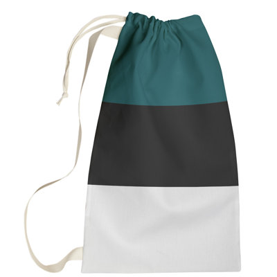 Boston Fabric Laundry Bag with Handles
