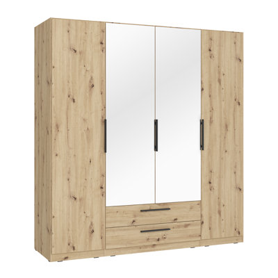 Ruti Manufactured Wood Wardrobe