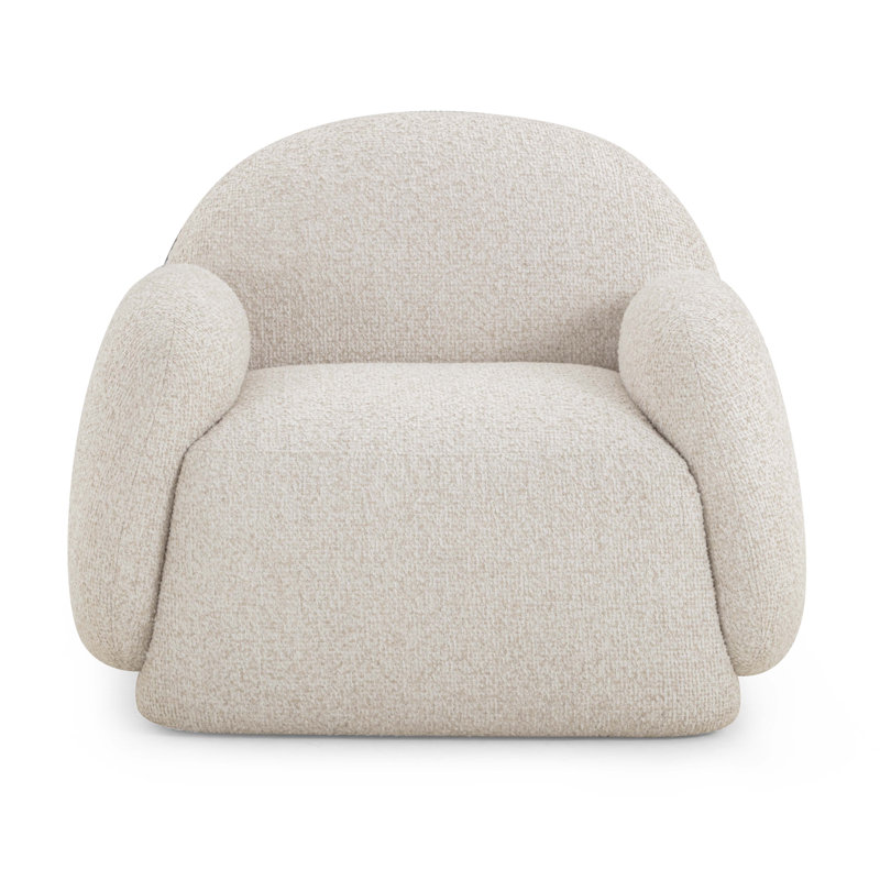 Fauteuil d'appoint Marius, Crème