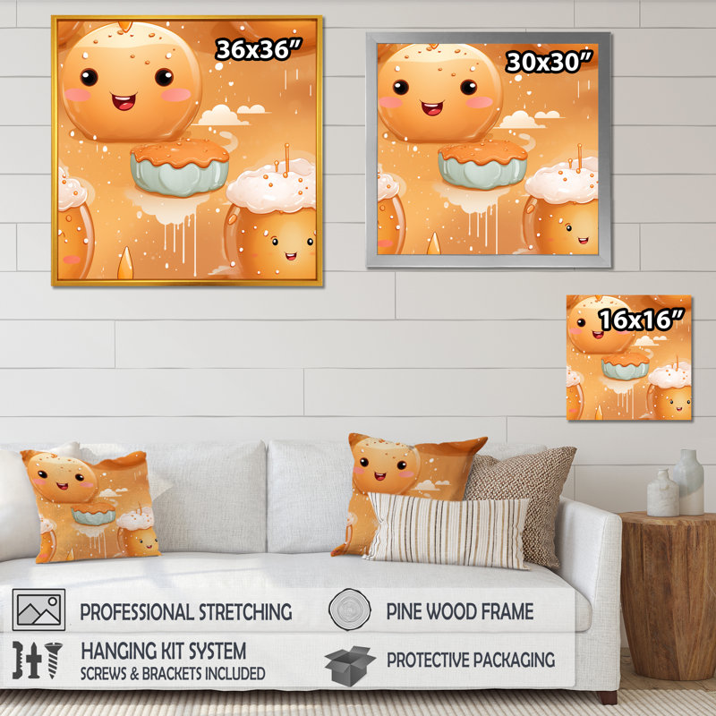 Sérénade, Doughnutpattern, H 30 po x l 30 po x P 1,5 po