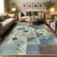 Machine Printed 177cm X 122cm Area Rug