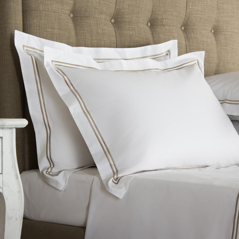 Classic Pillow Sham, Standard Sham, Khaki