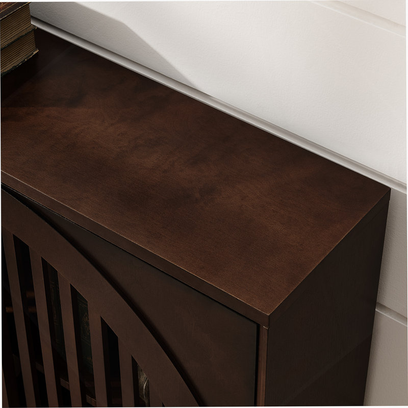 Sideboard Cabinet With 2 Outlet Holes, Buffet Cabinet With Storage, Narrow Side Cabinet For Living Room Entryway Hallway Kitchen