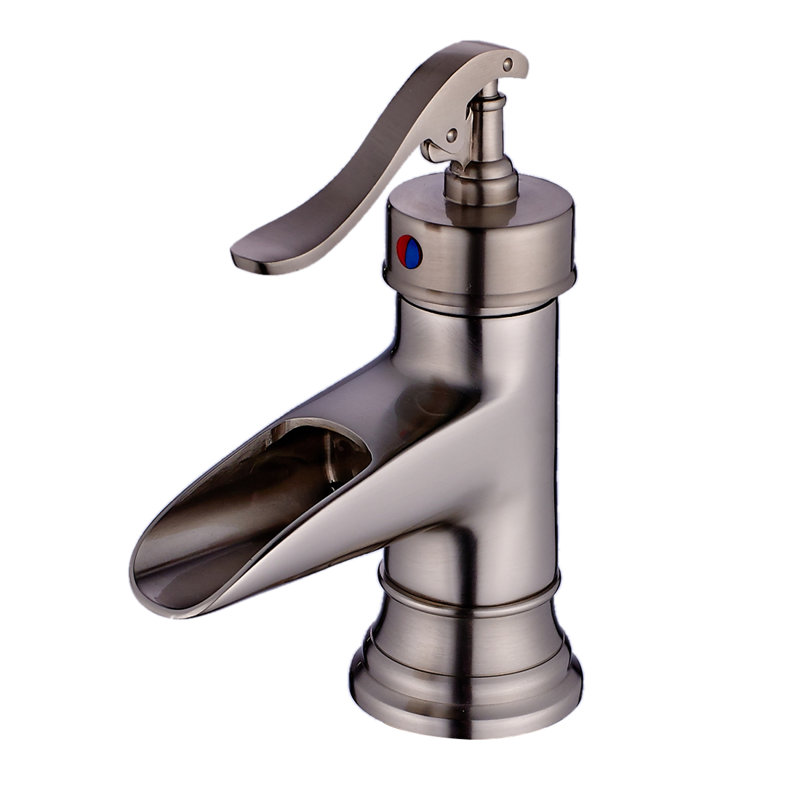 Robinet de salle de bain à un trou