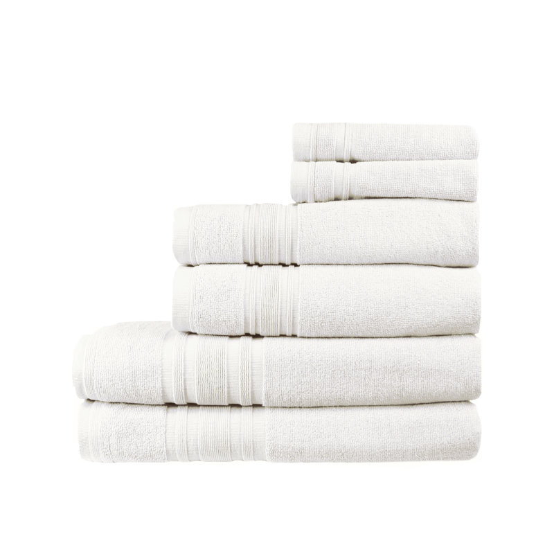 Turkish Cotton Plush Mulit-Size Set, White