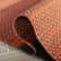 Amerina Kilim Hand Woven Flat Weave Wool/Cotton Striped Rug in Orange/Gray