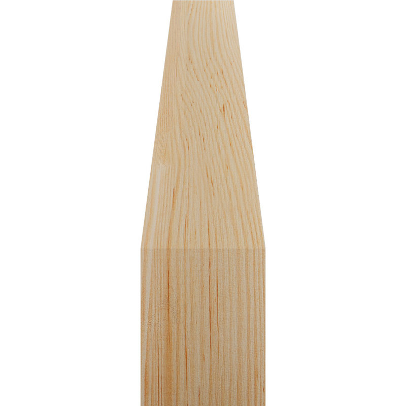 Attelle de genou lisse traditionnelle 3 1/2 po x P 16 po x H 16 po, sapin Douglas, H 16 po x l 3,5 po x P 16 po