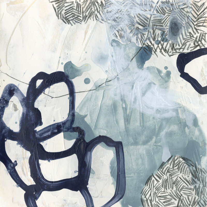 Bleu ardoise IV, H 12 po x l 12 po