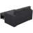 Rafael 2 Seats Fabric Sectional Pull Out Sofa Memory Foam Mudular Sofa For Living Room-366988004
