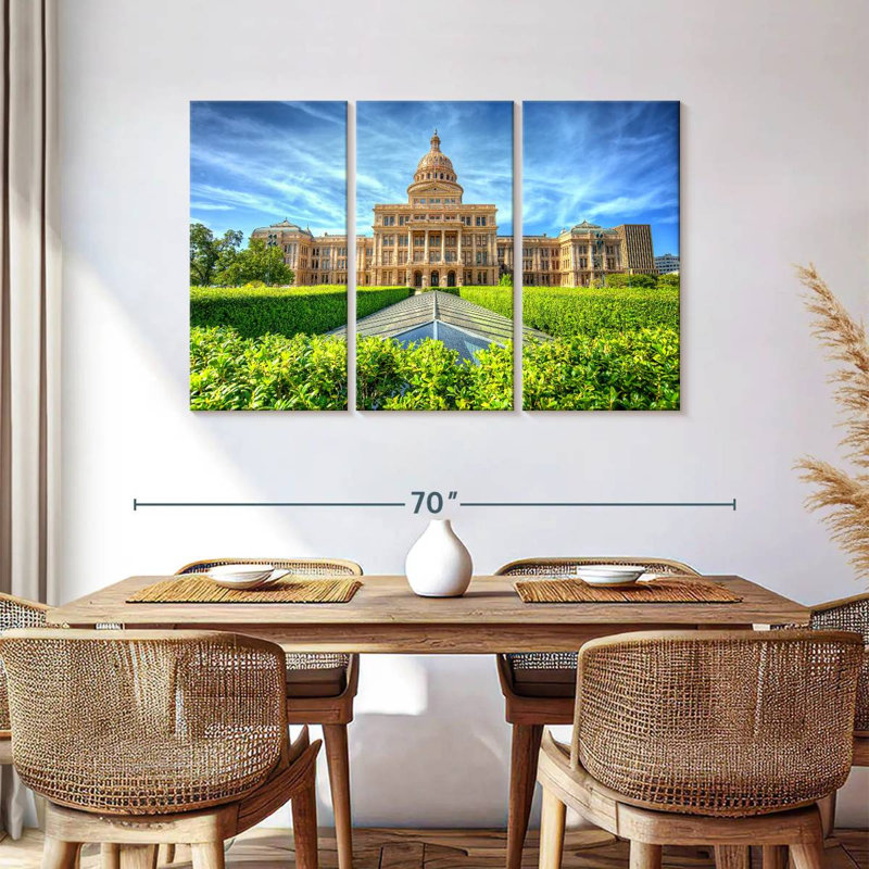 Texas Capitol, H 36 po x l 57 po