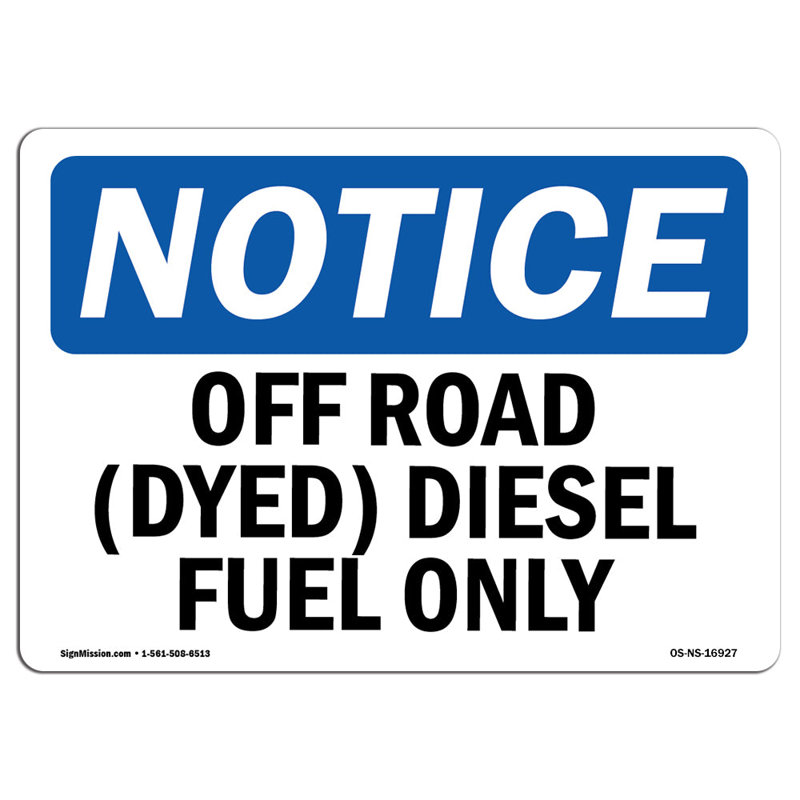 Notice Sign