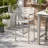 Outdoor Barstools with Rust-Proof Aluminum Frame