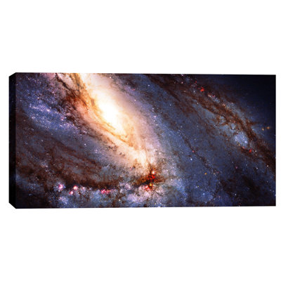 «Messier 66», art mural sur toile télescope Hubble