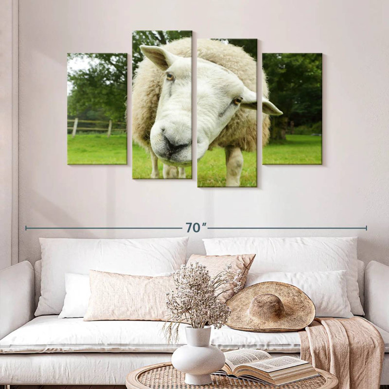Brampt Nosy Sheep, H 32 po x l 52 po