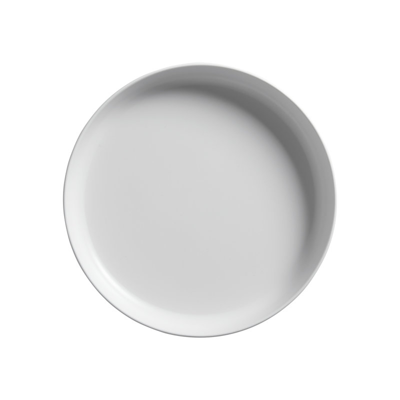 White Glossy Round Melamine Salad and Pasta Bowl, 30 oz.