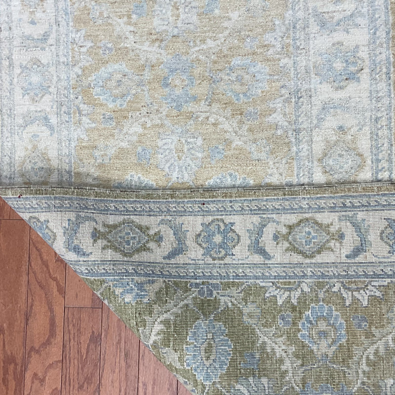  Handmade Oushak Wool Runner