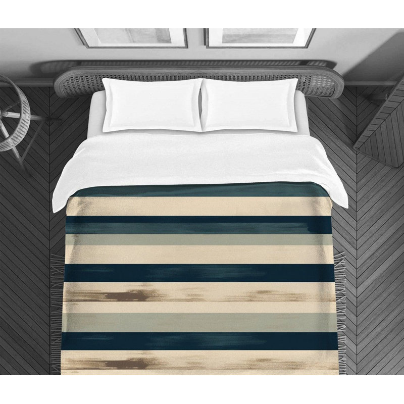 Horizontal Stripe Comforter