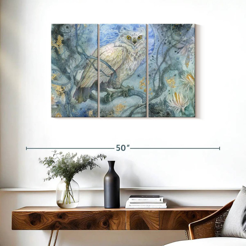 Brampt Night Wings II, 24" H x 38" W