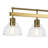 Aneria 5 - Light Brass Kitchen Island Pendant-931246764