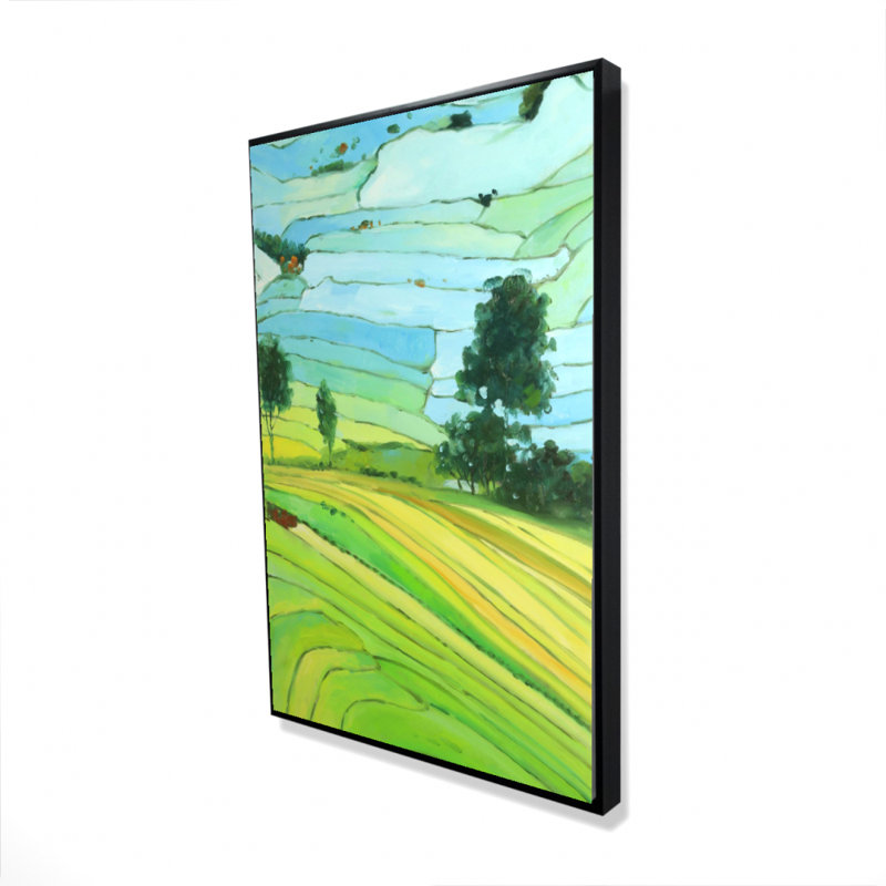 "Rizières du Vietnam" sur toile