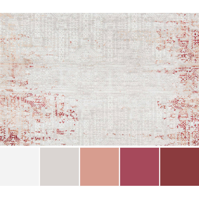 Gough Red Rug, Rectangle 5'1" x 7'7"