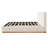 Loria Organic Modern Upholstered Stripe Platform Bed-319045661