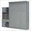 Grand lit escamotable avec armoire de rangement-1636443127