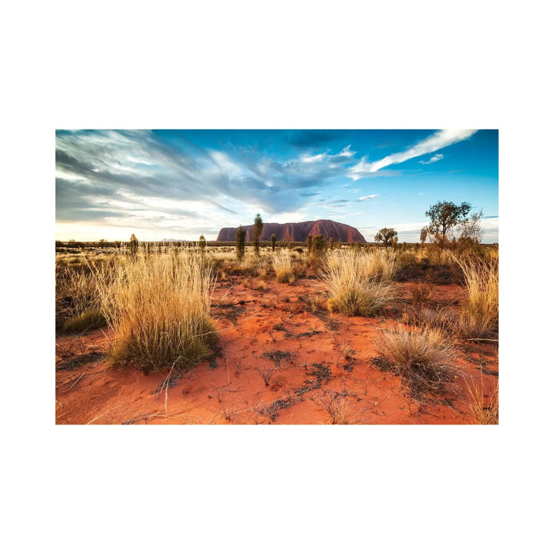Uluru At Sunset, Australia by Matteo Colombo - No Frame Gallery-Wrapped Canvas Giclée on Canvas, 66.04cm H x 101.6cm W