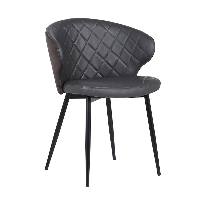Albertina 19'' H Upholstered Armchair, Gray