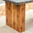 Cement-grey Table With Structure, Ideal For Home Decor Large Rectangular Ornament And Legs