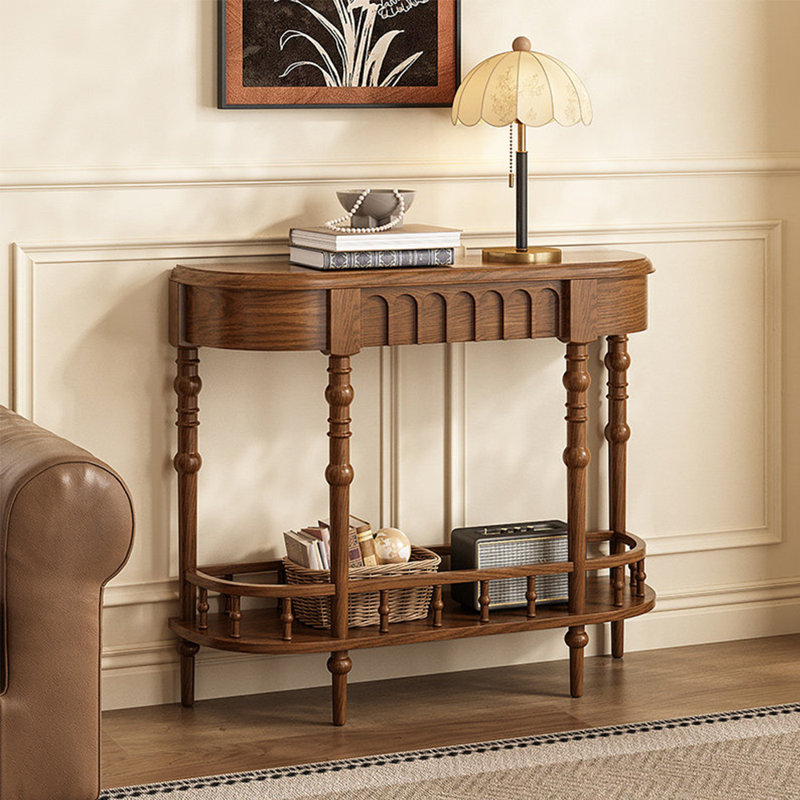 Armoire d'entrée américaine de style rétro, Brown