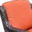 Mobilier d'extérieur en osier 7 pièces incluant canapé, chaise simple et pied-70367779-70367777