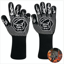 Ukonic Friends Icons & Quotes Black Oven Mitt Glove