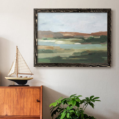Autumn River Crossing I, reproduction d'art sur toile