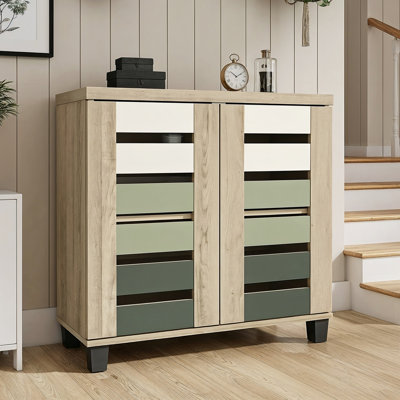 Armoire de rangement pour chaussures Millan Crete Lismore, 12 paires