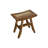 Satori by EcoDecors, Teak Shower Bench, Teak Shower Stool, Teak Stool for Inside Shower, Small Shower Stool, Teak Foot Rest, Teak Shower Bench For Inside Shower, in Earthy Teak-19007445