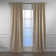 Extra Long and Extra Wide Solid Luxury Matte Velvet Single Curtain Panel