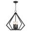 Lustre géométrique unique à 5 lumières Buckeys-22804449