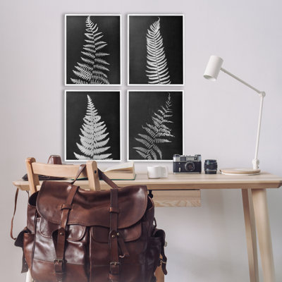  «Monicol Fern Fern Impressions», ensemble de 4 giclées par Connie Resch