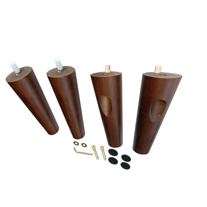Walnut Woold Sofa Replacement Leg