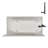 Streamline 66 in. x 32 in. Acrylic Left-Hand Drain Alcove Bathtub in Glossy White With External Drain-101699006