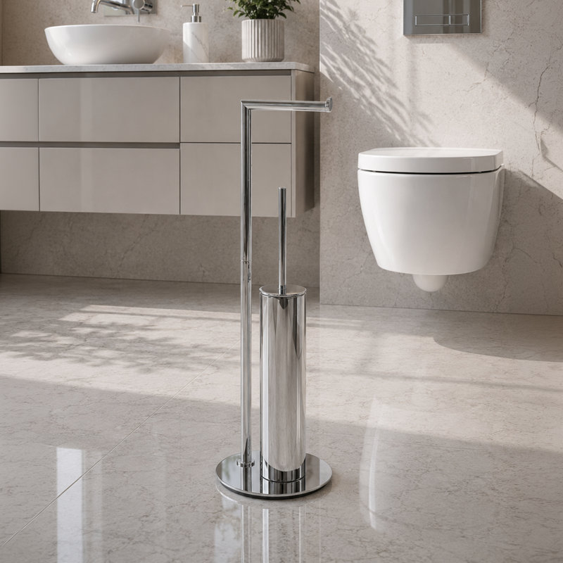 Bhavisha Free Standing Toilet Paper Holder